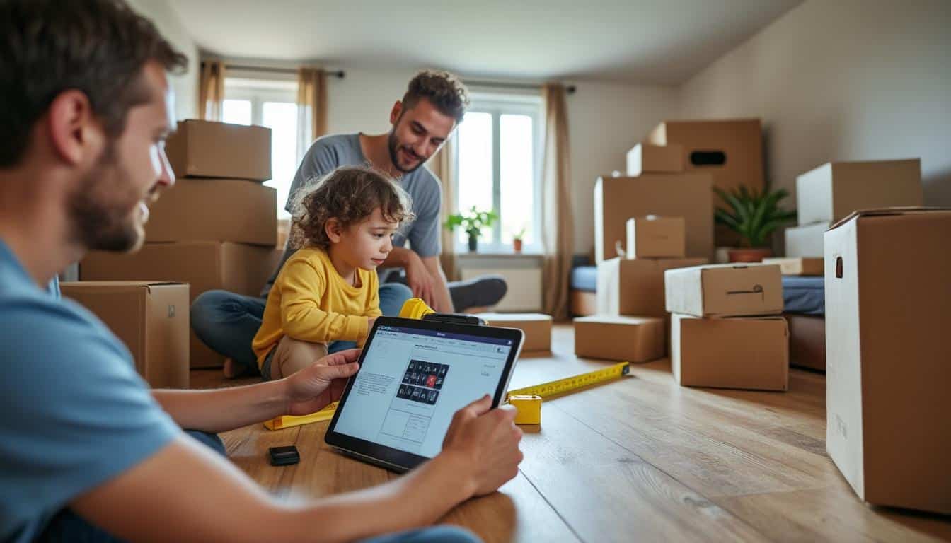 Illustration: Comprendre le volume de déménagement et son calcul précis