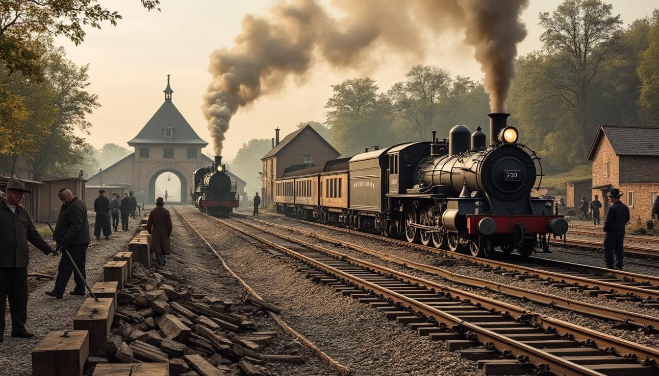 Illustration: Comment le chemin de fer a vu le jour en France : les premiers pas d’un réseau national
