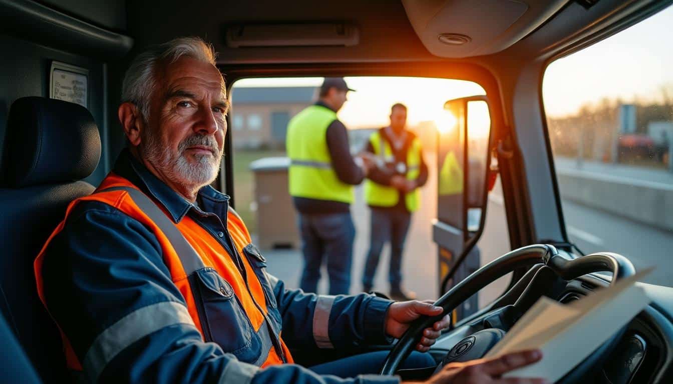 Illustration: Comment se prépare le départ à la retraite dans le secteur du transport routier