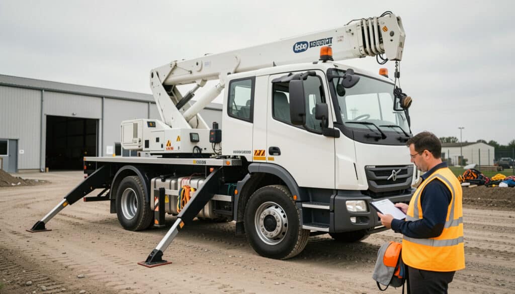 Location d’un camion-grue sans chauffeur : mode d’emploi