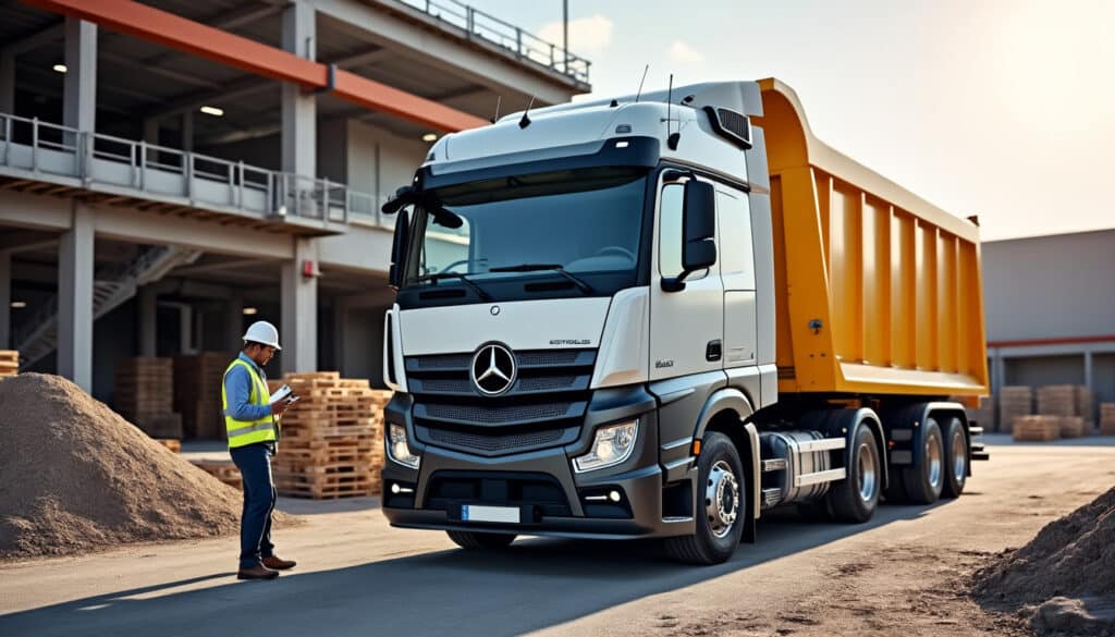 Location de camion benne : comparez prix et modèles