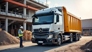 Location de camion benne : comparez prix et modèles