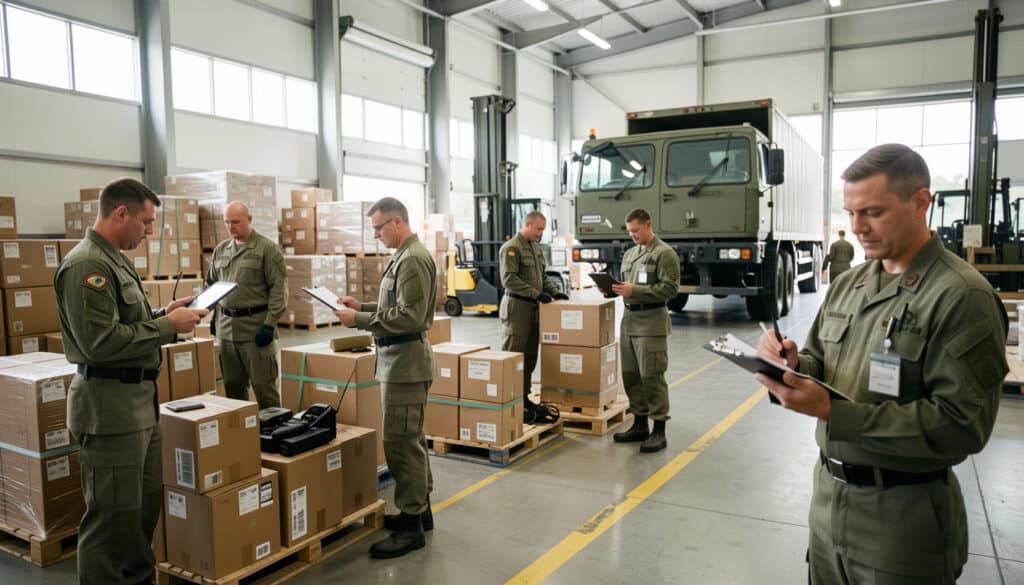 Logistique militaire : rôle, missions et métiers
