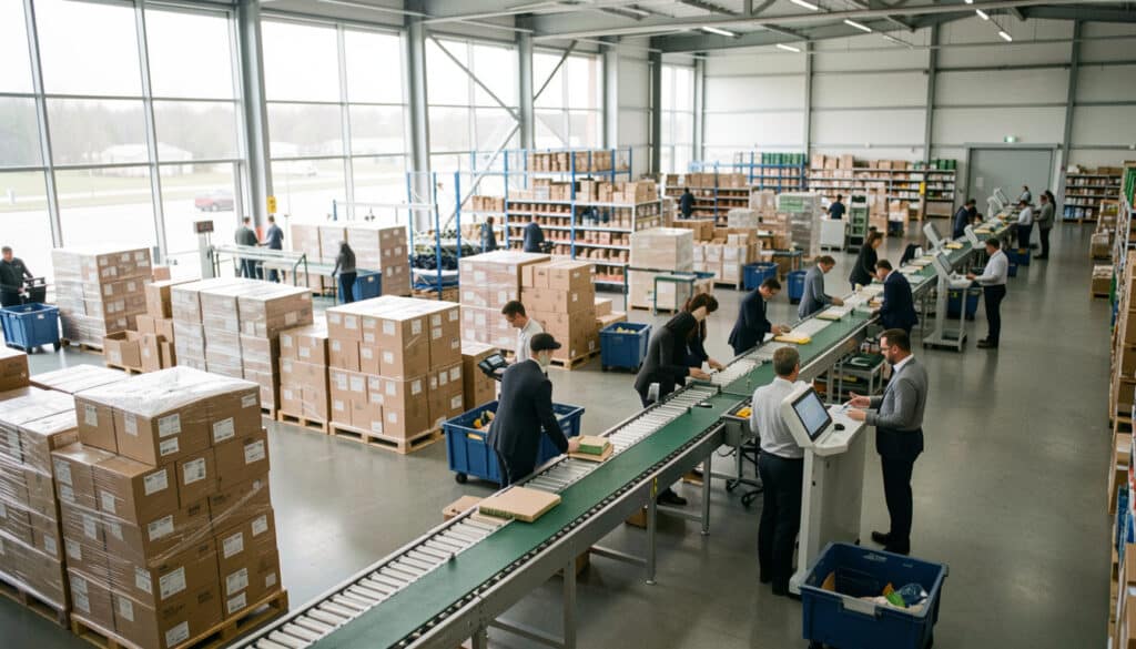 Logistique du retail : enjeux, flux et performance
