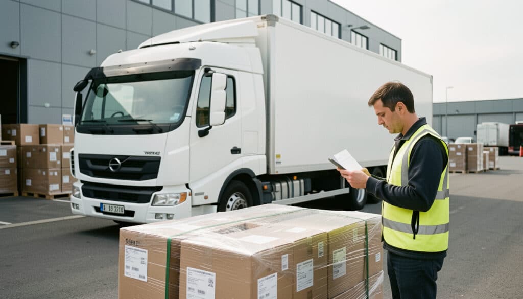 Assurance du transport de marchandises professionnelles
