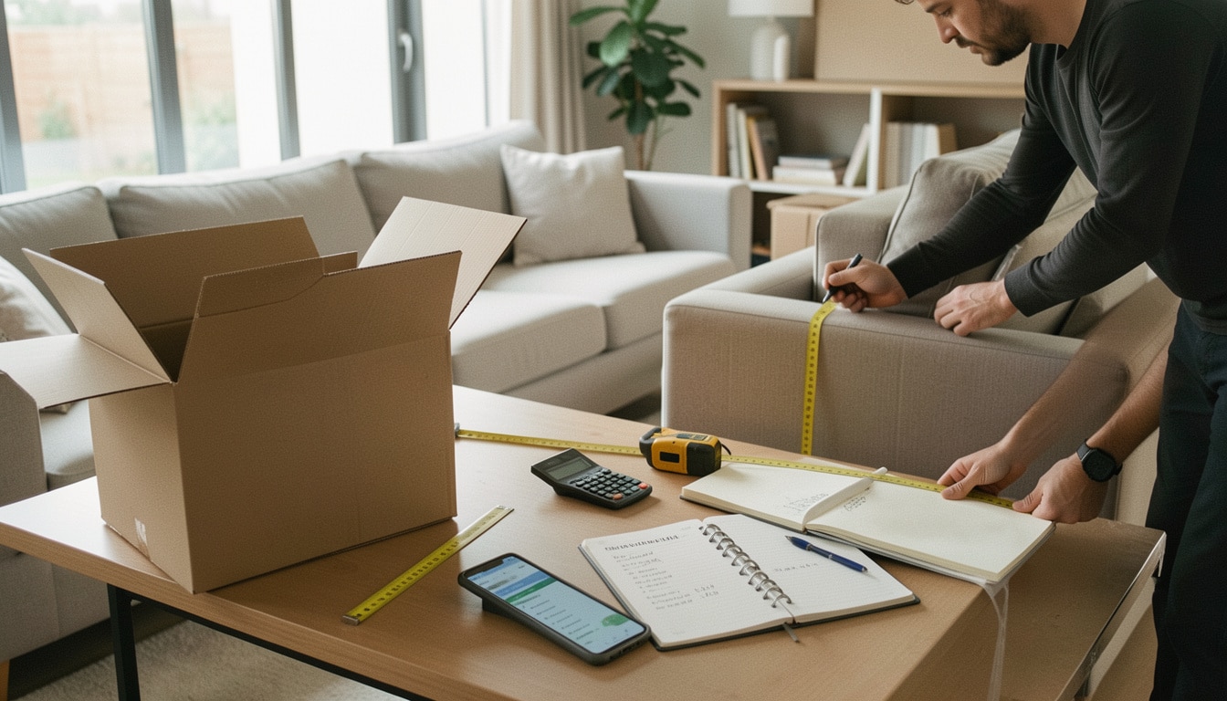 Comment estimer le volume d’un déménagement sans erreur