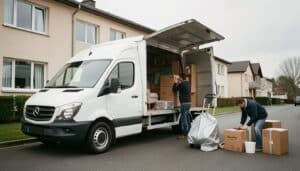 Location d’un camion avec hayon pour déménager