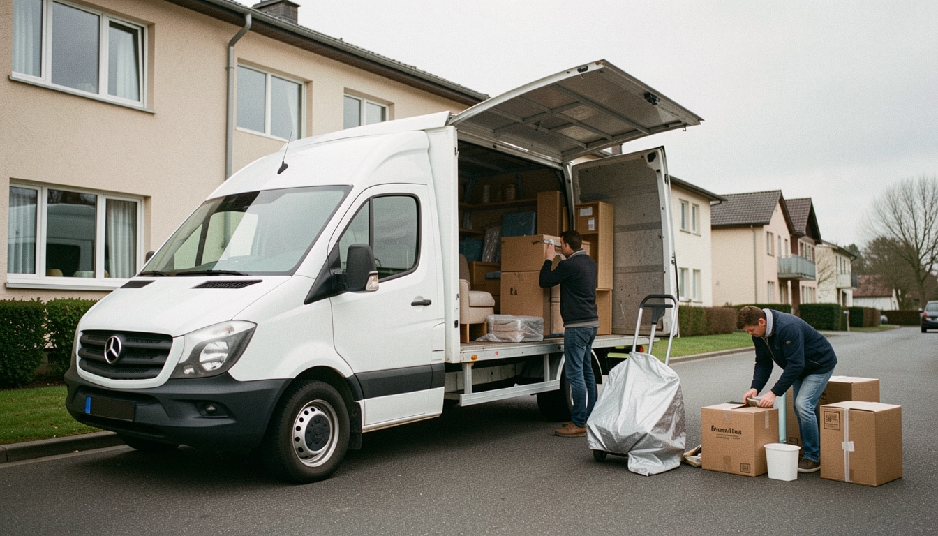 Location d’un camion avec hayon pour déménager