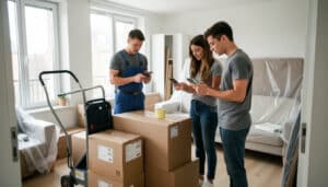 Déménagement express : comparer vite et bien