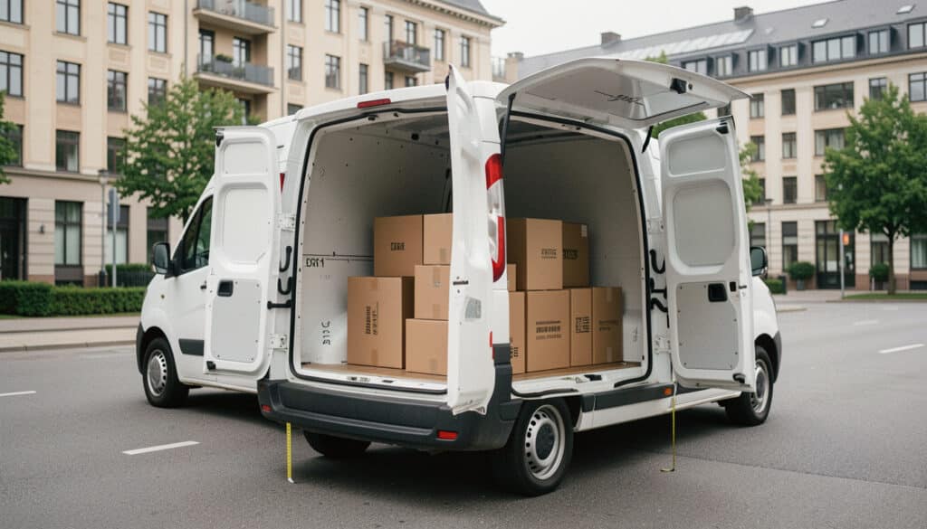 Dimensions d’un utilitaire de 6 m³ et volume utile